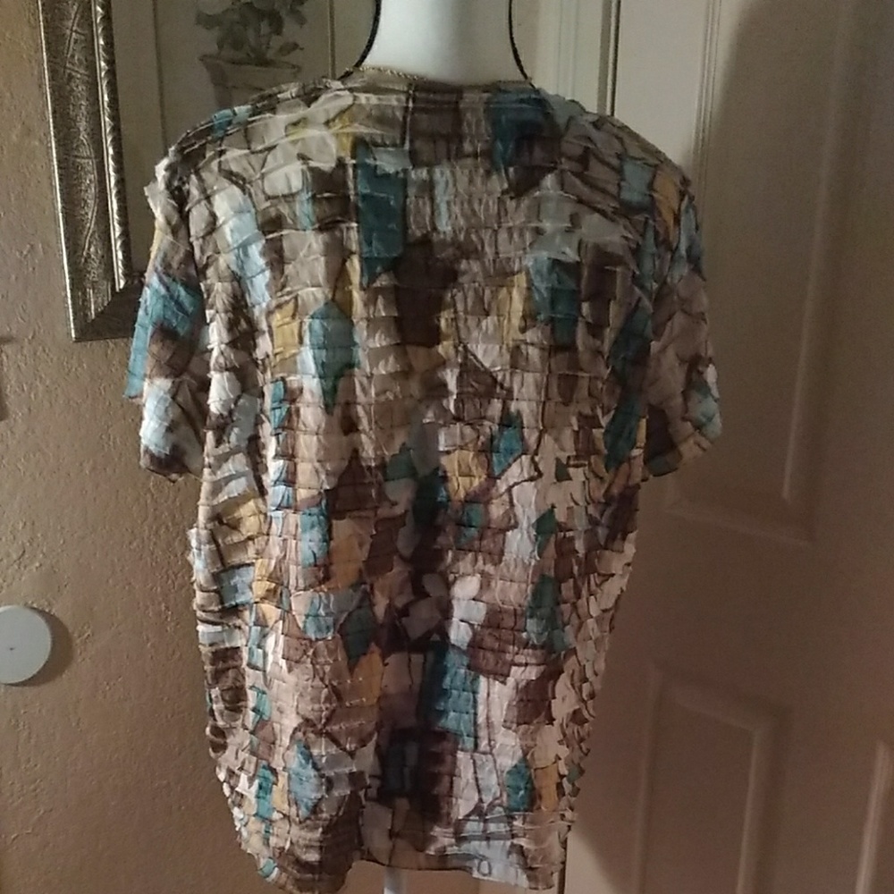 Alfred Dunner short sleeve top - Picture 2 of 6